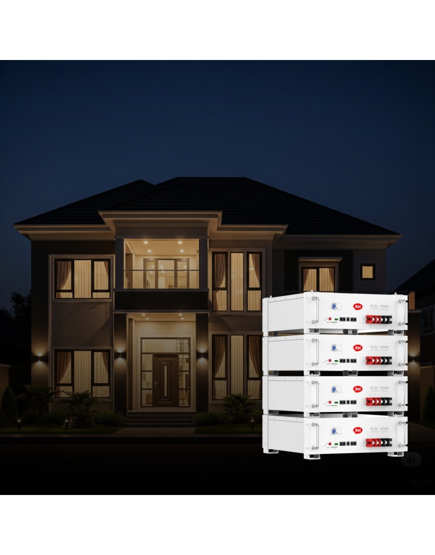 itel energy 5.2KWh 51.2V Lithium Battery (Standing)